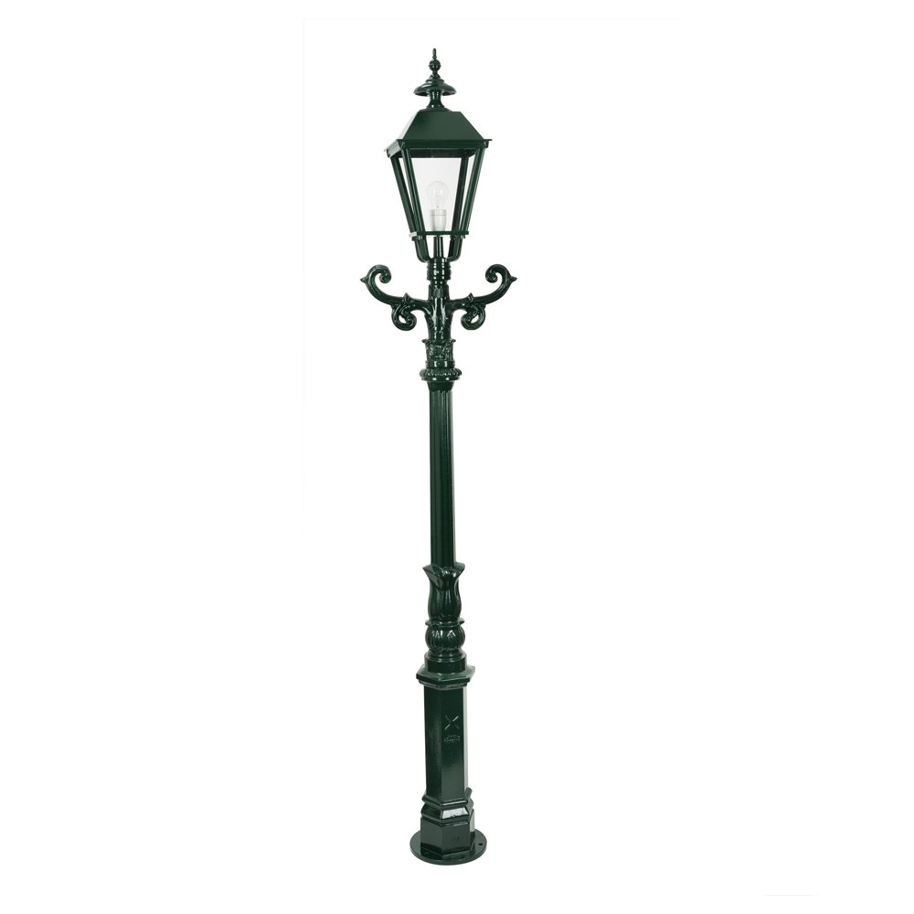 Muurlamp Nottingham oudhollands - zwart