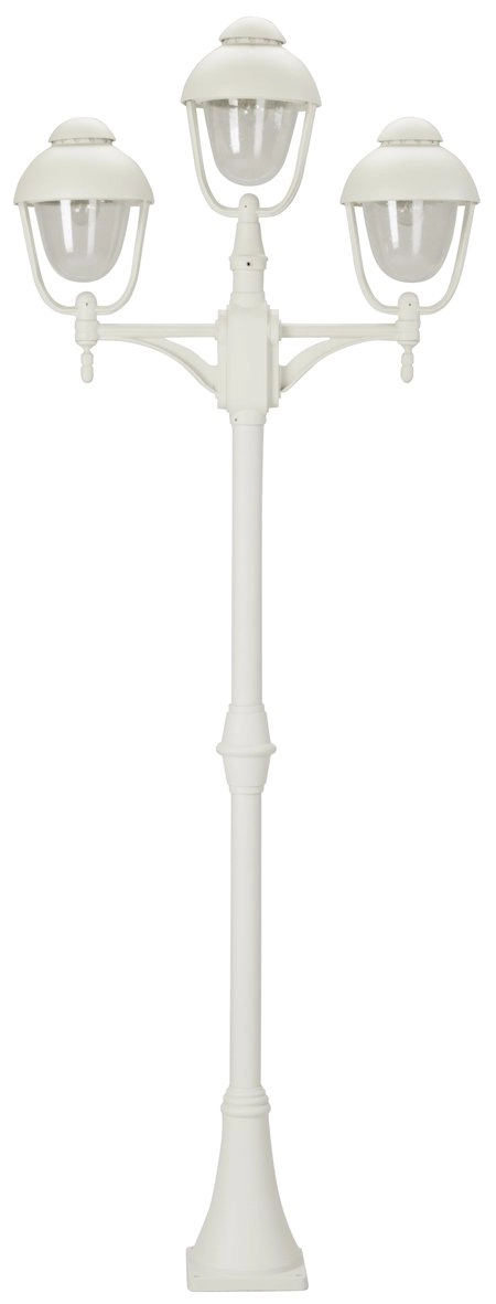 Buitenlamp 3-lichts Jardi 228cm - wit Albert 4007235820416