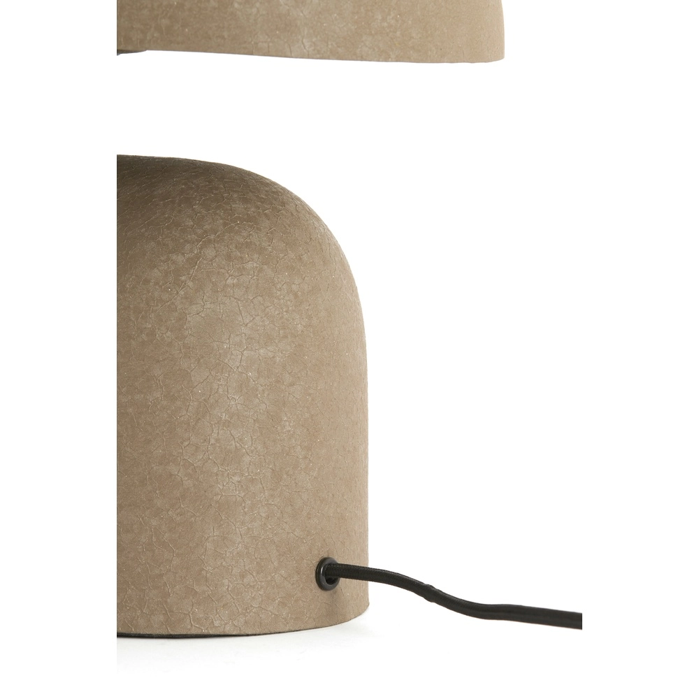 Schemerlamp Todd ovaal - mat donker bruin Light & Living 8717807818906