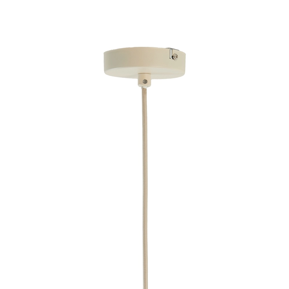 Ø 45cm hanglamp Sulina raffia met groen Light & Living 8717807762391