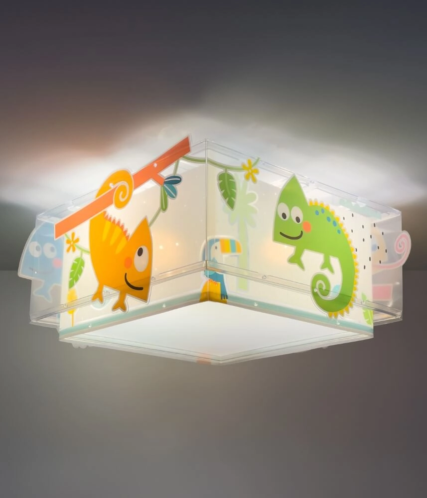 Design kinderkamer plafondlamp Happy Jungle Dalber 8420406003306