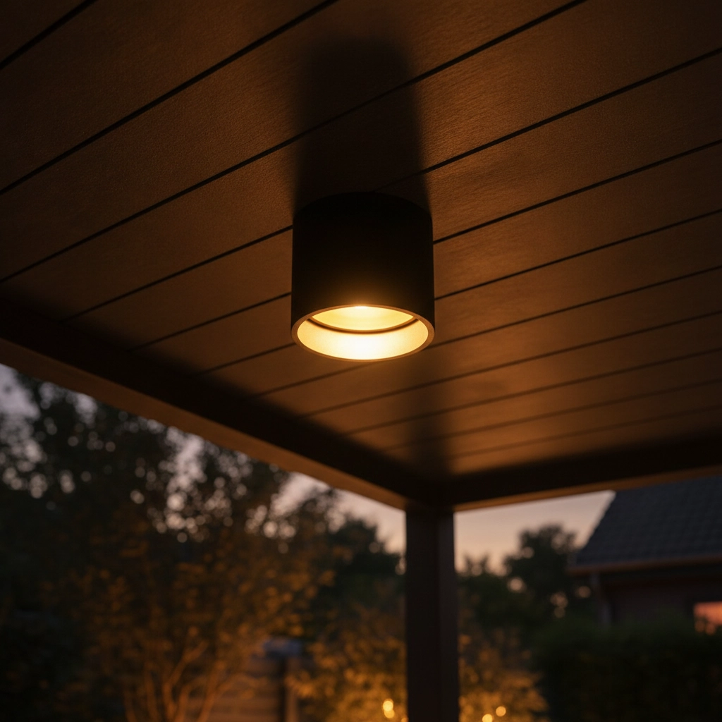 Plafondlamp Ormond zwart met gouden binnenkant