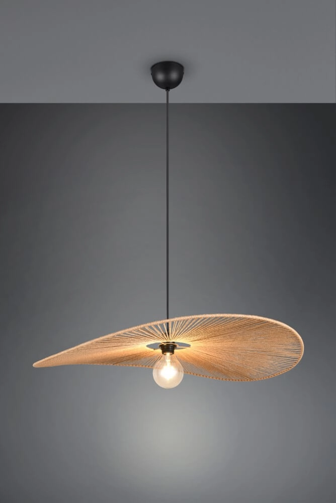 Grote japandi hanglamp Laurine Ø 78cm Trio 4017807637632