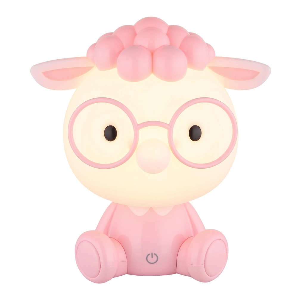 Kinderkamer lampje Sheepy roze Globo 9007371518289