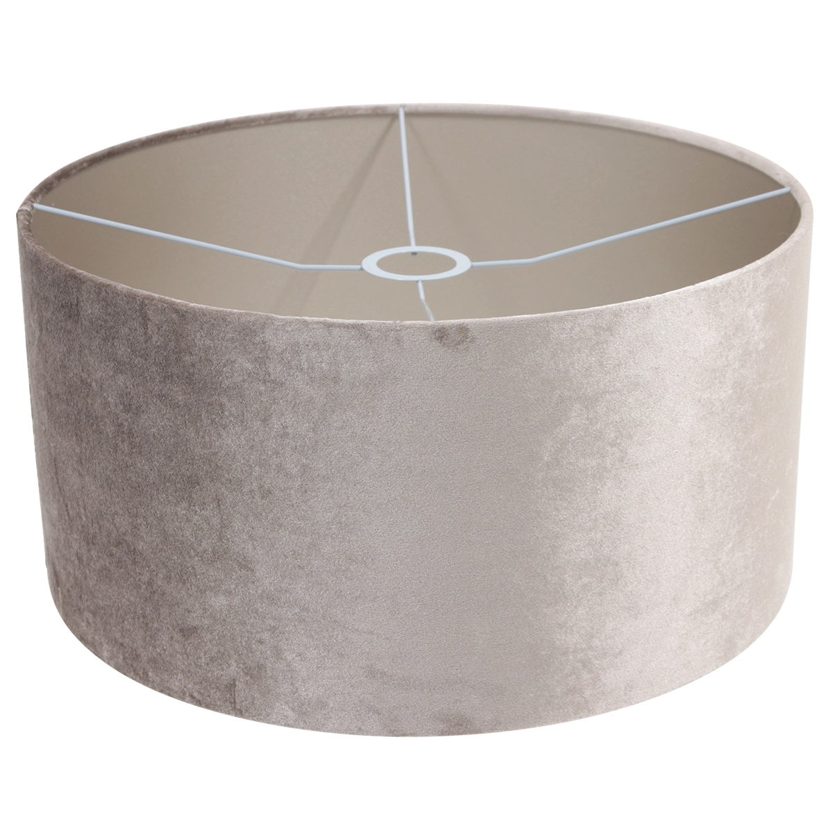Vloer Leeslamp Prestige Chic zwart met 40cm taupe velourse kap Steinhauer 8712746145861