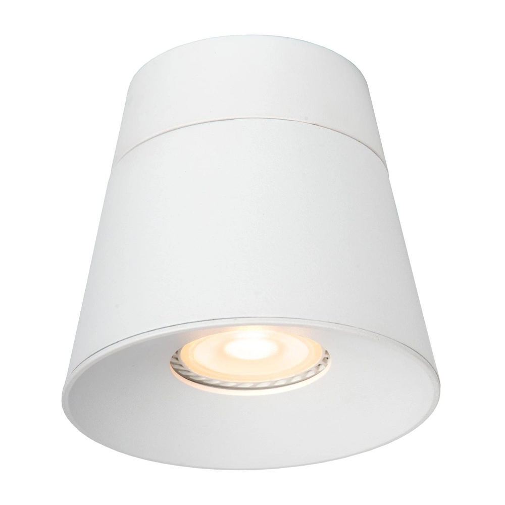 Plafondspot Trigono enkel wit Lucide 5411212093127