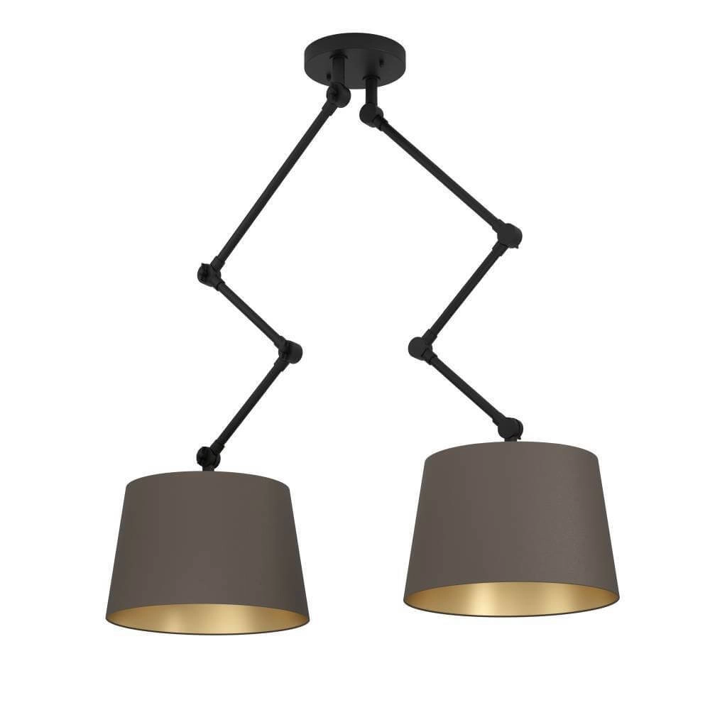 Hanglamp dubbel verstelbaar Pistunio cappuccino