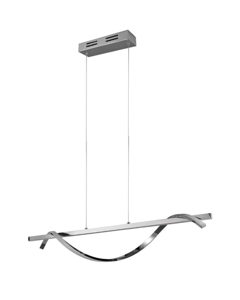 Hanglamp Isabel 100cm lang chroom
