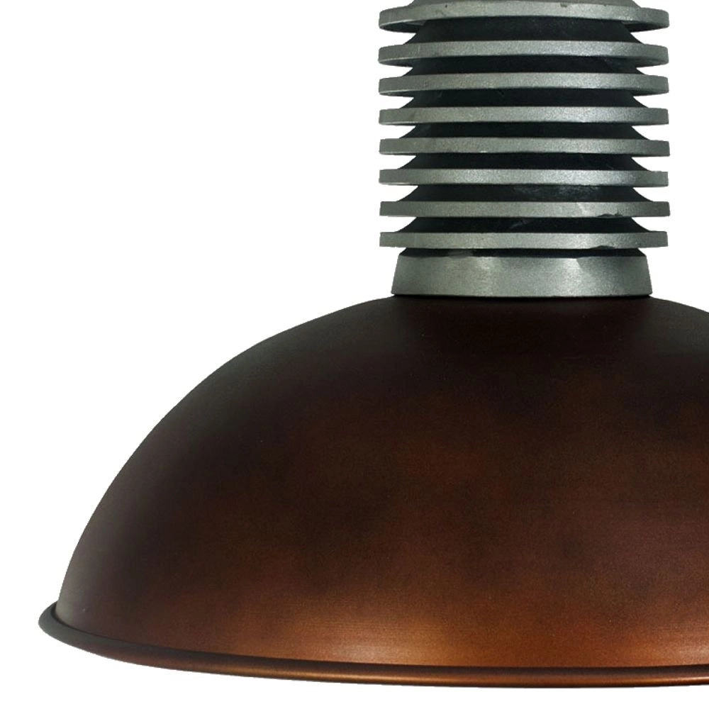 Veranda hanglamp Old Industry Bud bronsbruin KS verlichting 8714732120081