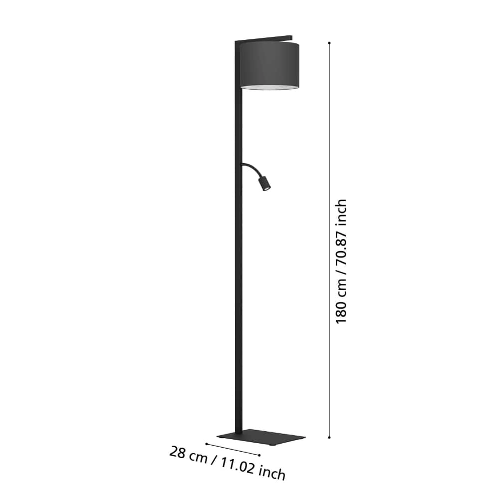 Chique leeslamp Foligno 180cm Stars of Light 9008606221295