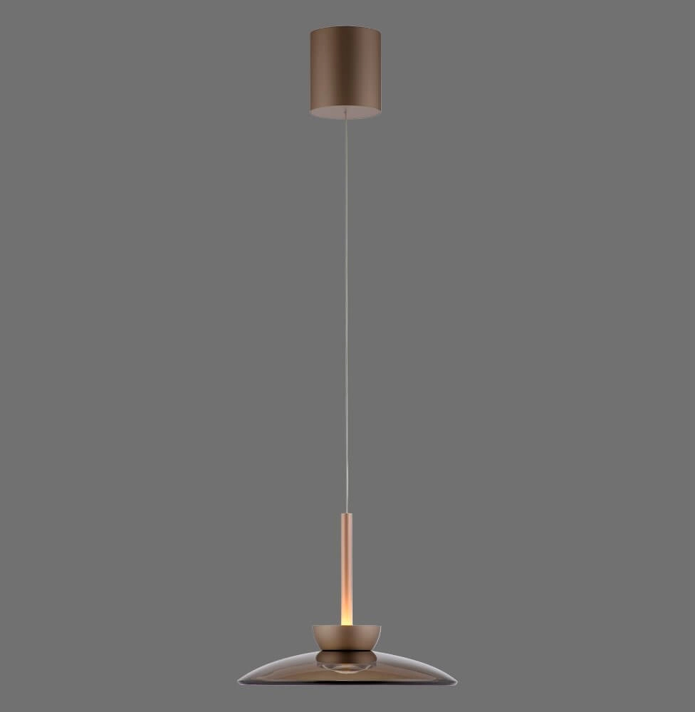 Hanging lamp Pure Moon bronze Paul Neuhaus 4012248383933