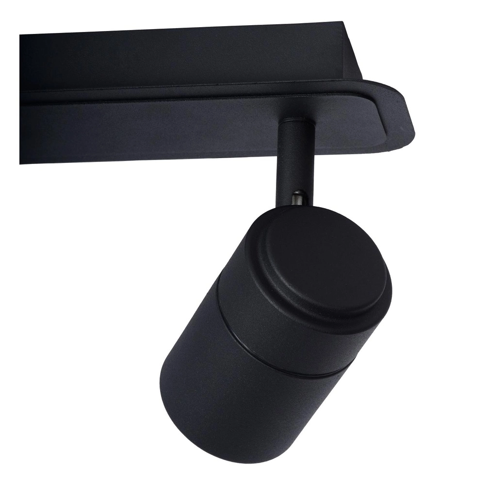 Plafondspot Lennert 3-lichts zwart Lucide 5411212262691