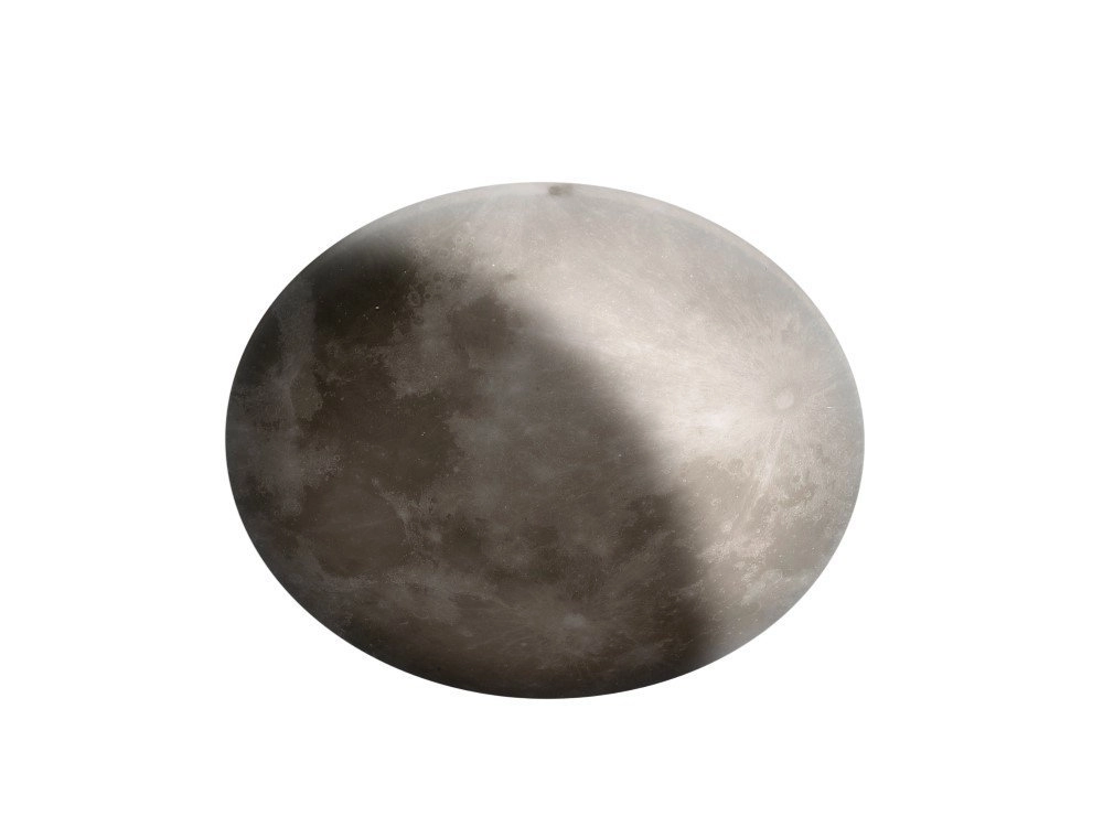 Plafondlamp Lunar 60cm 3000K wit Trio 4017807401820