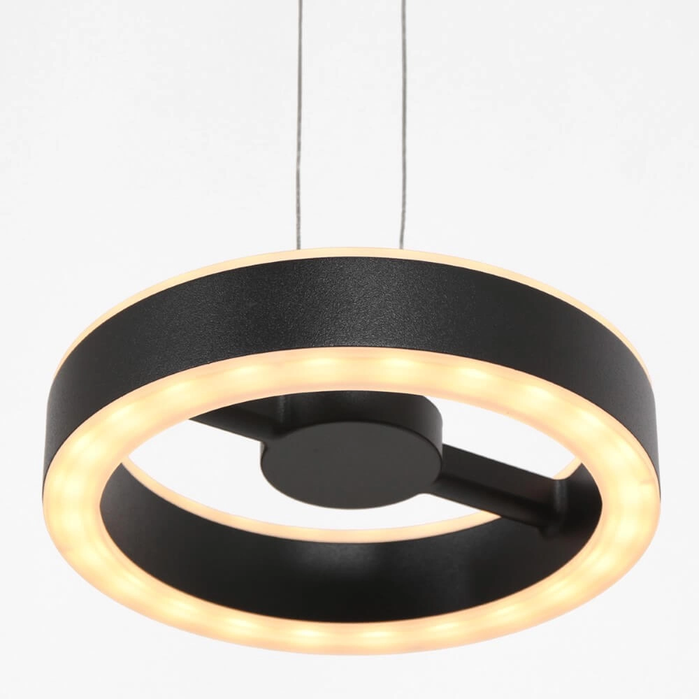 Keuken hanglamp Piola zwart Steinhauer 8712746167337