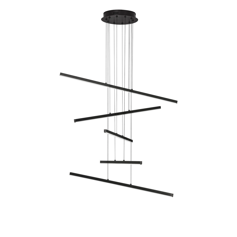 Design hanglamp Gratta zwart Lyora 5212017468543