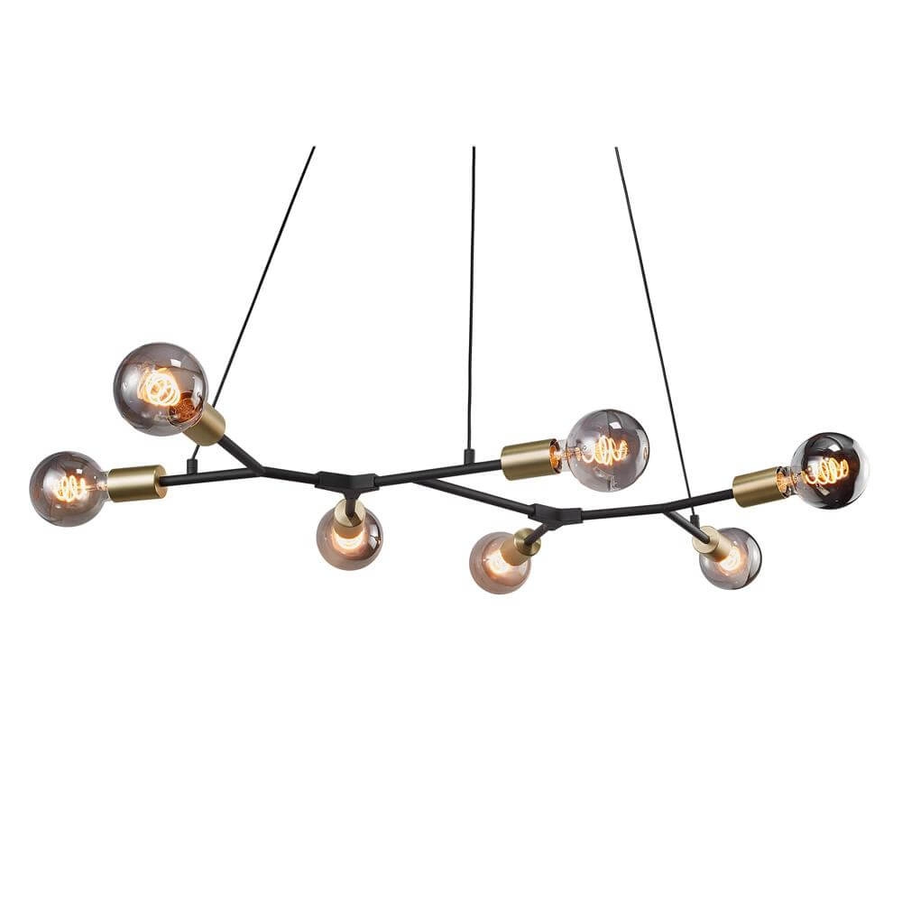 Design hanglamp Josefine zwart langwerpig Nordlux 5704924001055