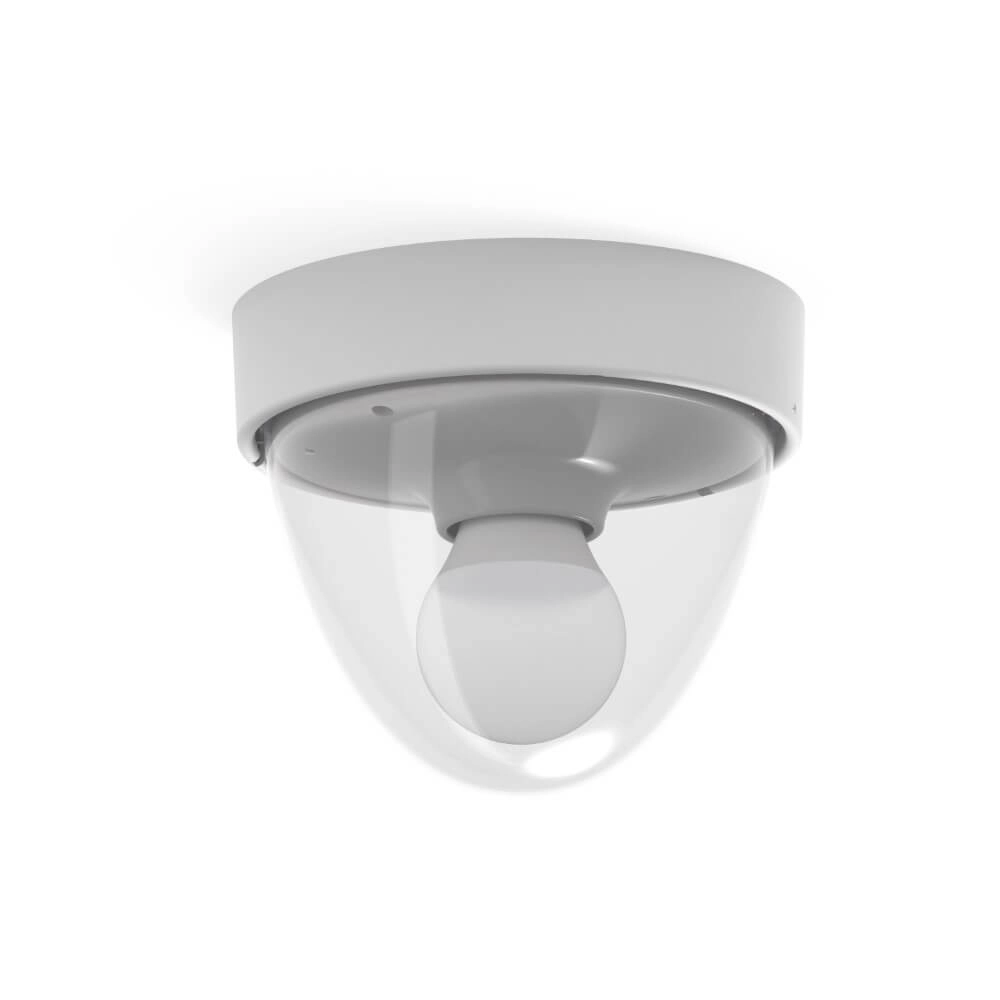 E27 plafondlamp Nook wit