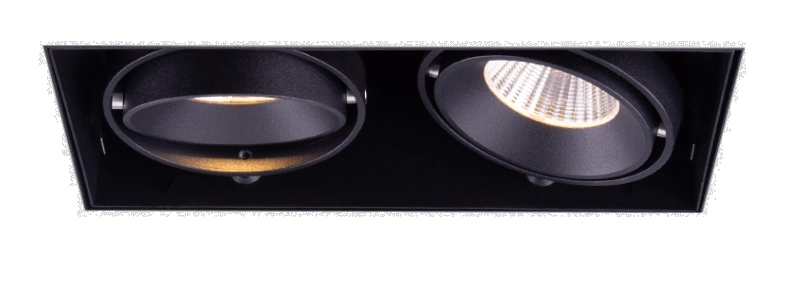 Trimless inbouwspot Trofa dubbel
