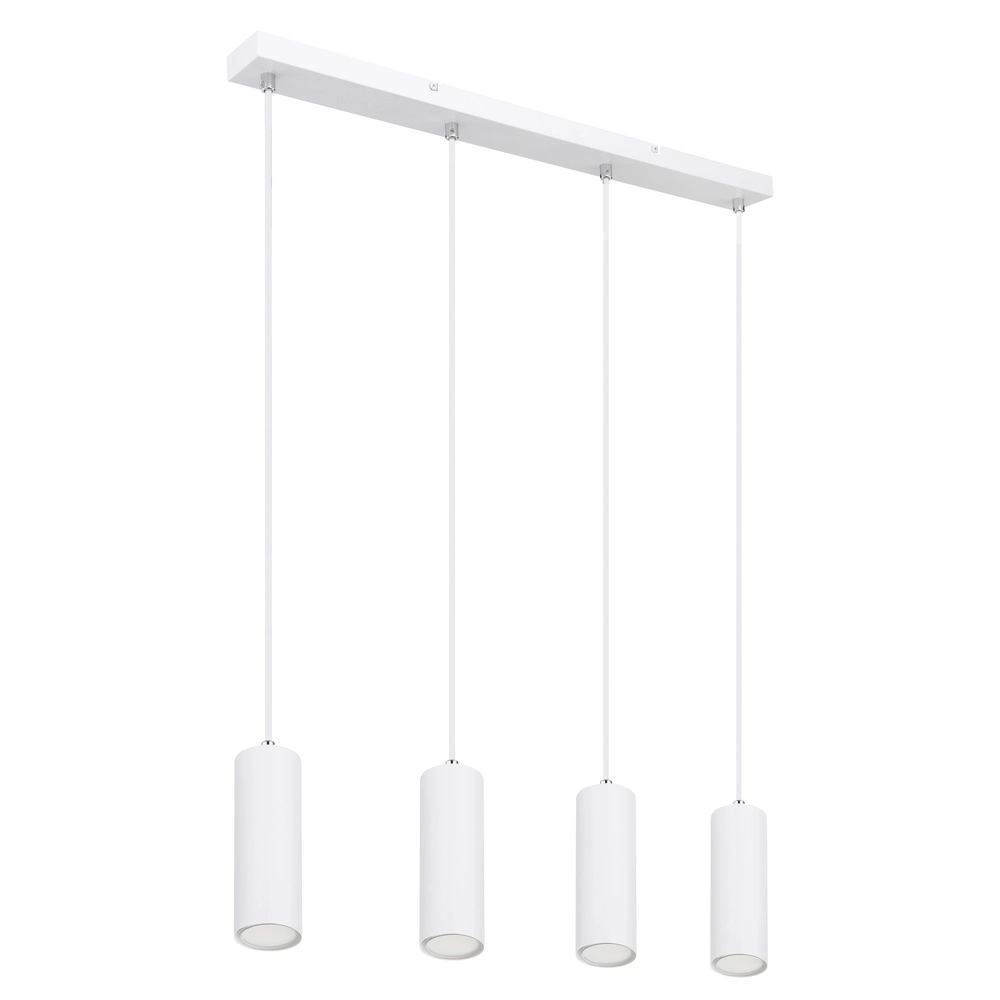 Hanglamp Robby 4-lichts wit Globo 9007371436545