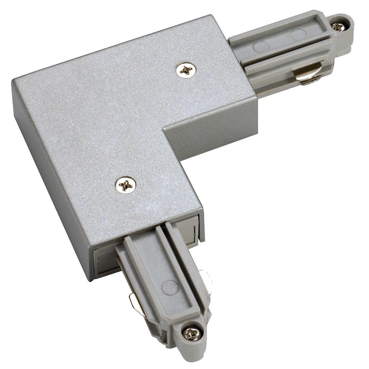1-fase L-Connector 2 hoekverbinder aarde binnen grijs
