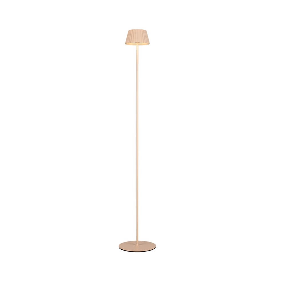 Oplaadbare vloerlamp Suarez zandkleurig