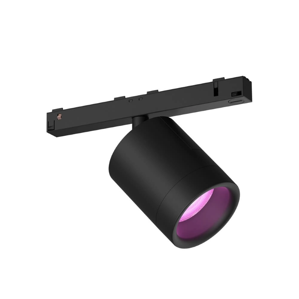 Hue Perifo - White and color uitbreiding spot zwart Philips 8719514407442