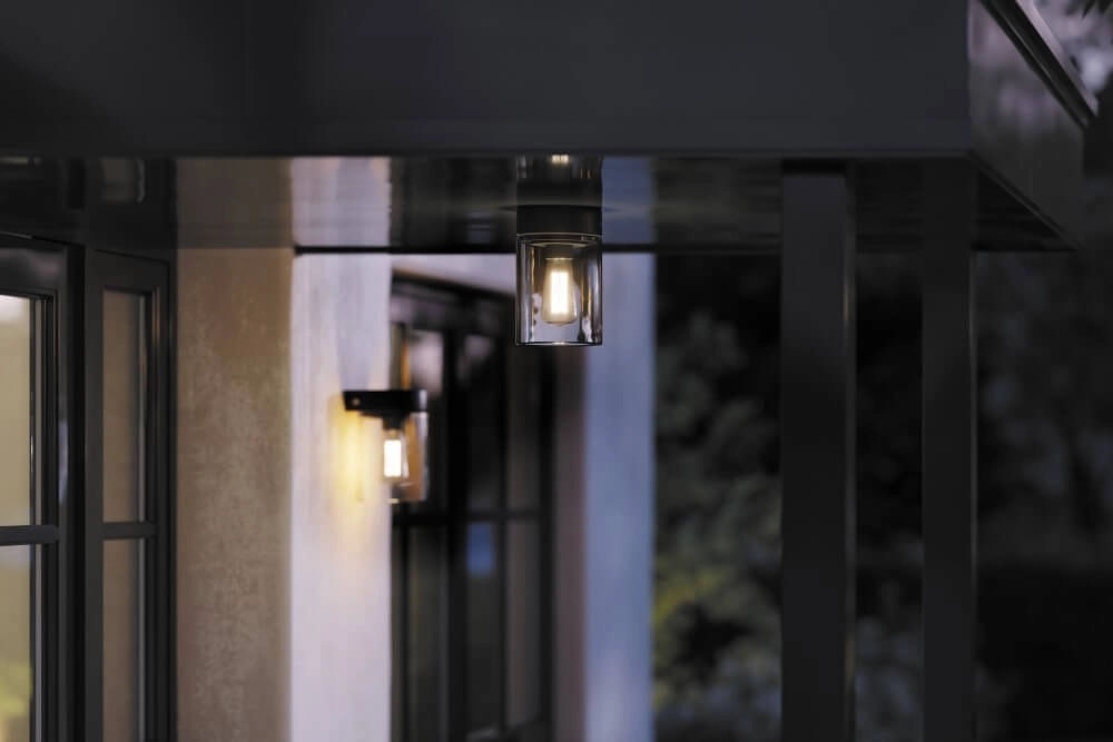 Plafondlamp Tesla smoke glas Royal Botania