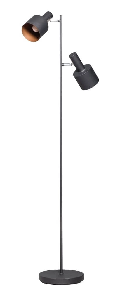 Zwarte leeslamp Sledge