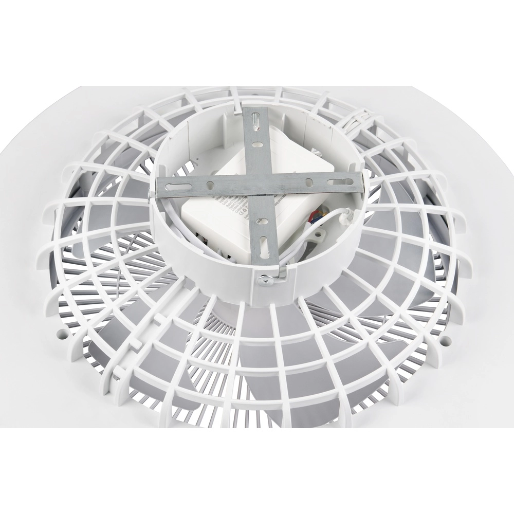 Design ventilator Holmsund wit Ø 46cm met RGB functie Trio 4017807688665