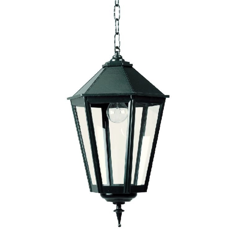 Veranda hanglamp Chain K7B zwart