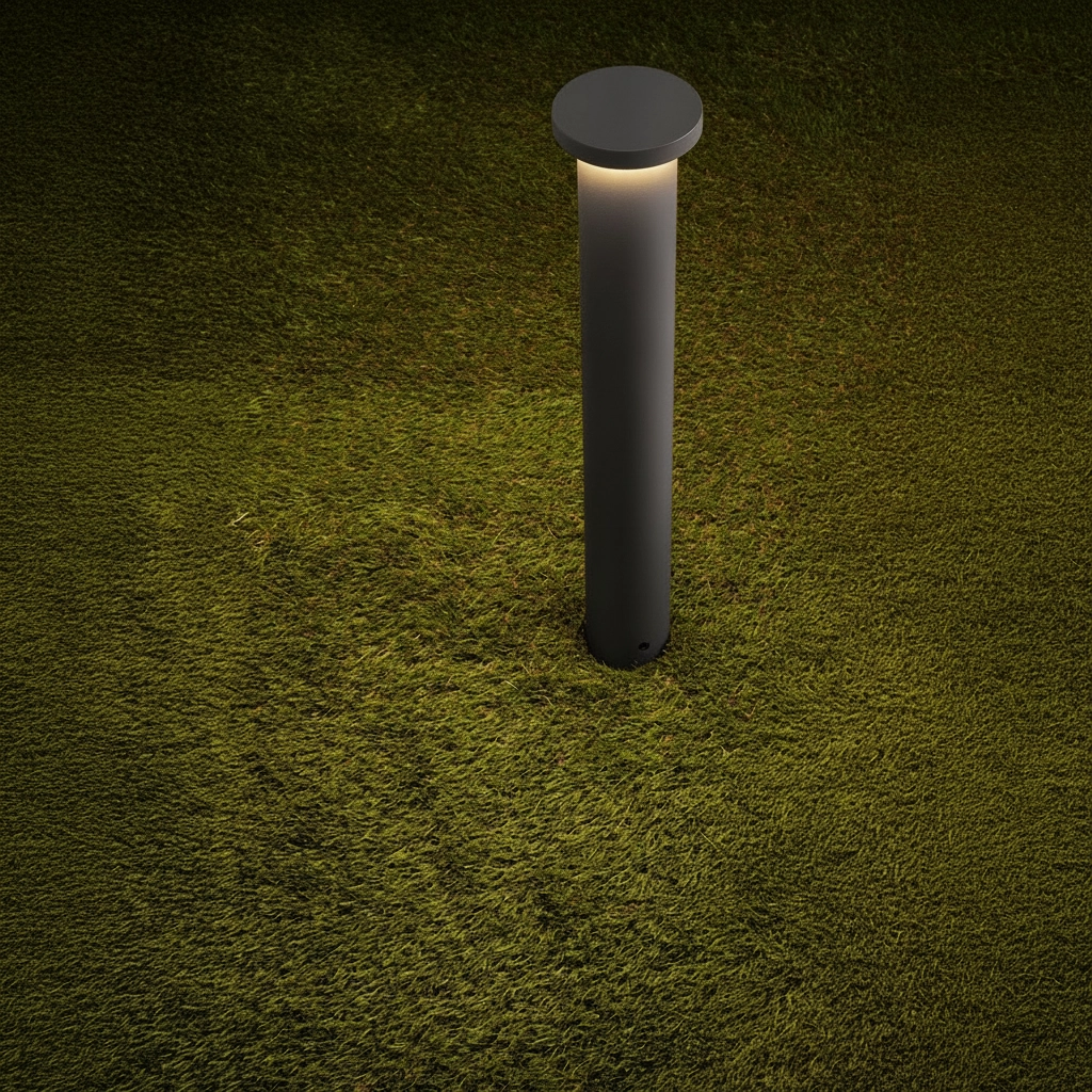 Moderne padverlichting Bast donkergrijs 45cm - 2700K
