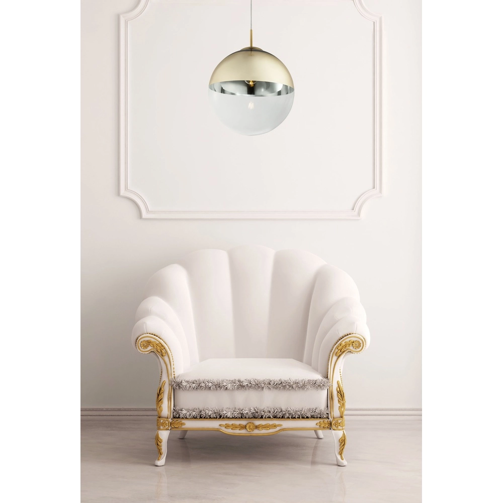 Hanglamp Varus goud Ø 33cm Globo 9007371371464