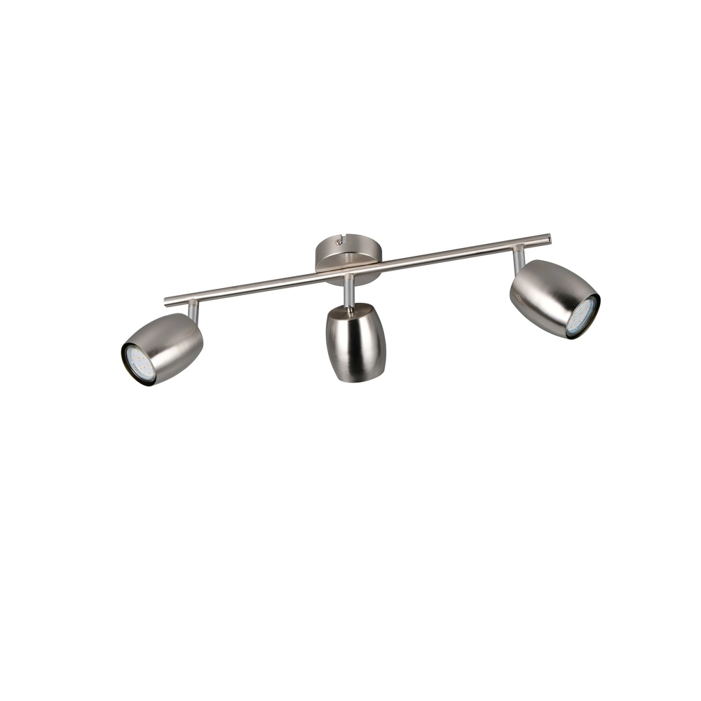 Plafondlamp Nancy 3-lichts nikkel Trio 4017807656985