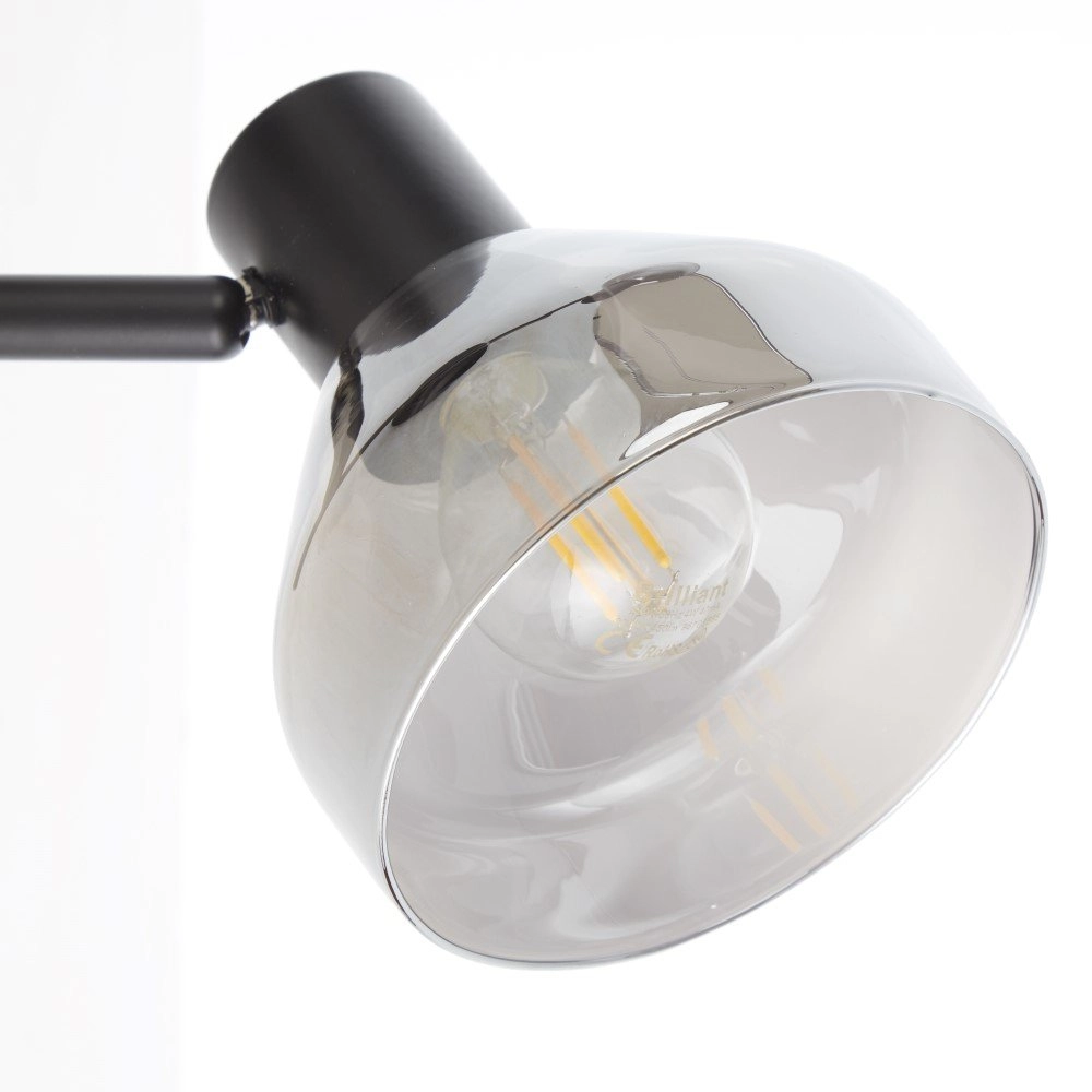 Zwarte wandlamp Reflekt Brilliant 4004353351716
