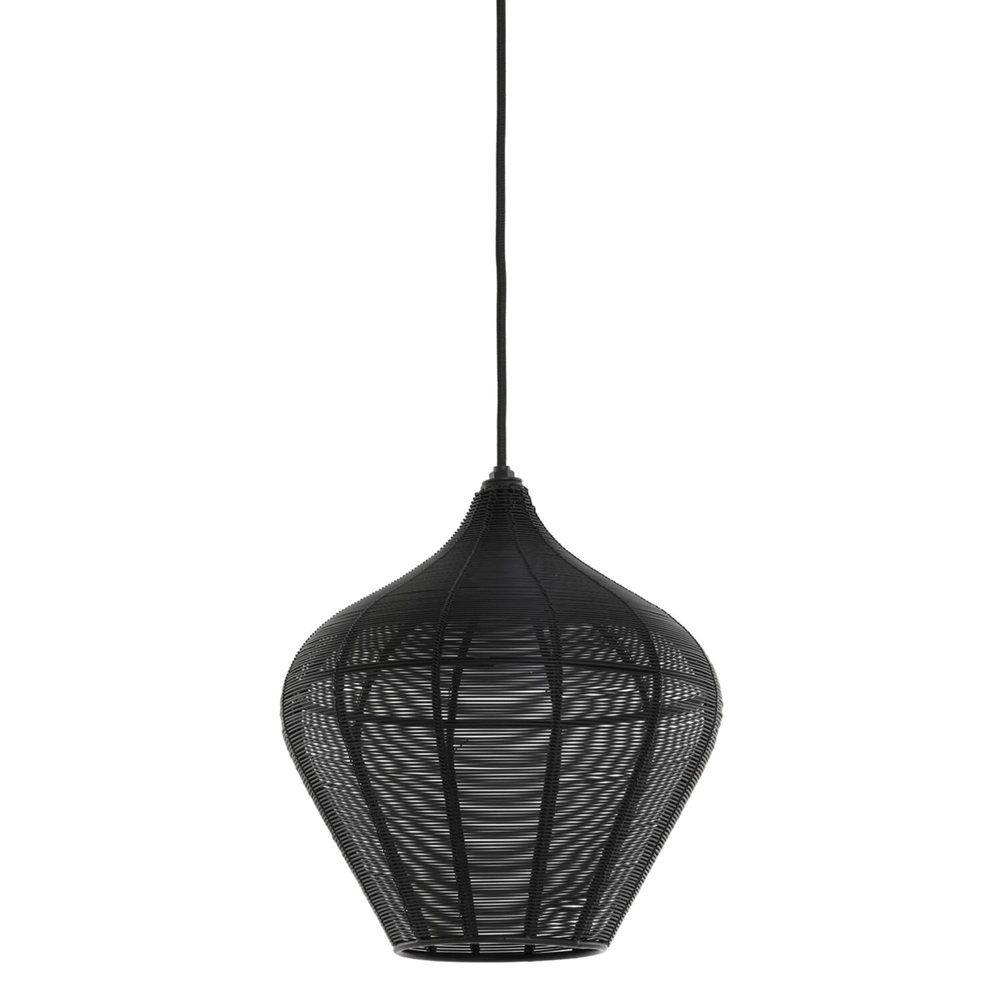 Hanglamp Alvaro zwart Ø 27cm