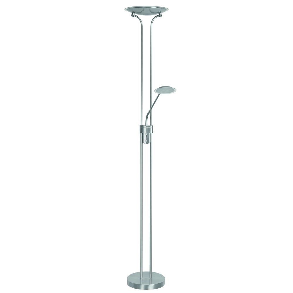 Klassieke leeslamp Strato nikkel Ø 28cm