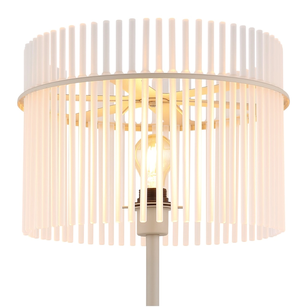 Vloerlamp Gorley zand bruin met glas Ø 38cm Globo 9007371575701