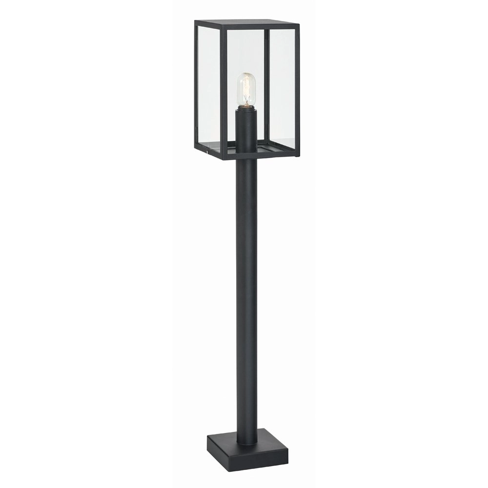 Black terrace lamp Lofoten