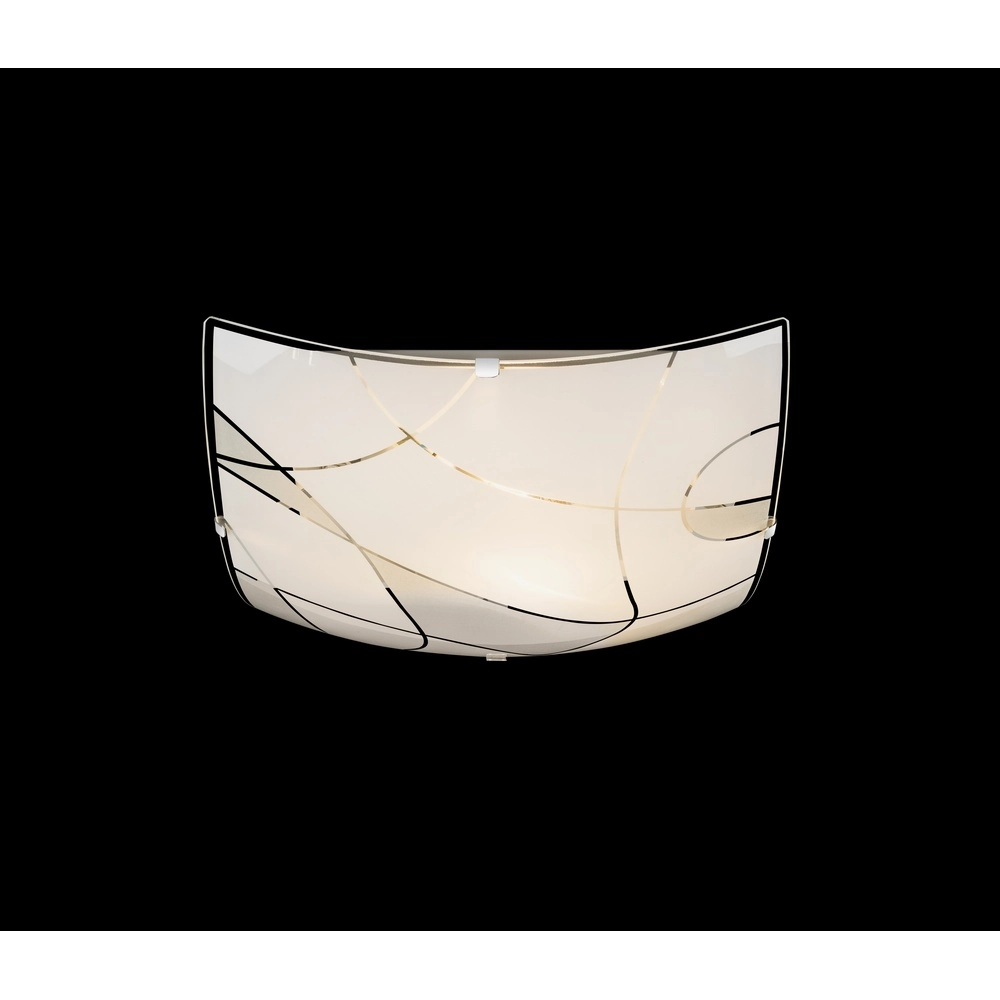 Plafonniere Paranja wit 25x25cm Globo 9007371329281