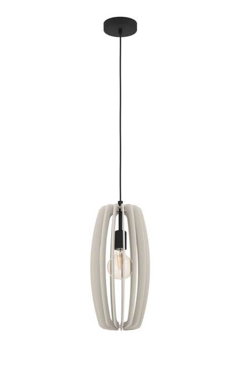 Witte hanglamp Bajazzara Ø 26cm