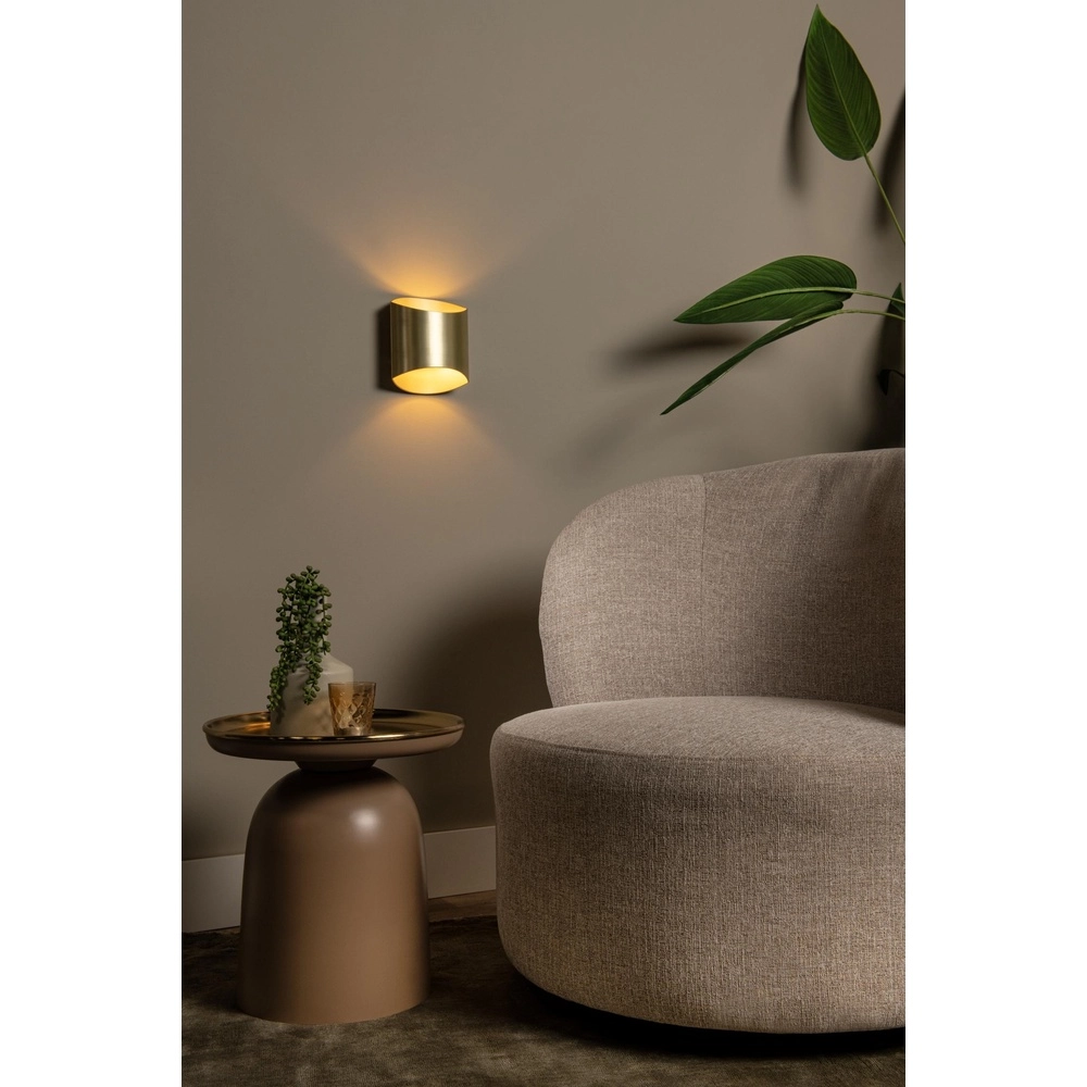 Design wandlamp Diletta goud Lucide 5411212093547