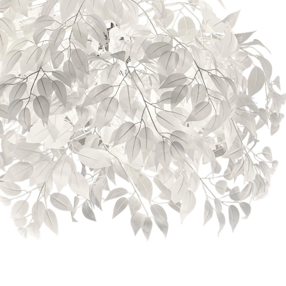 Plafondlamp Leavy 70cm grijswit Trio 4017807299755
