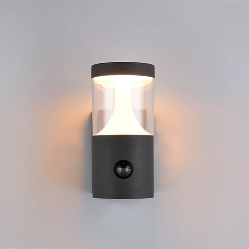 Wandlamp Tagus antraciet met sensor Trio 4017807686821
