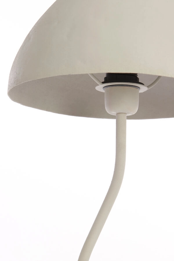 Table lamp Elimo Ø 25cm x 60cm white Light & Living 8717807705206