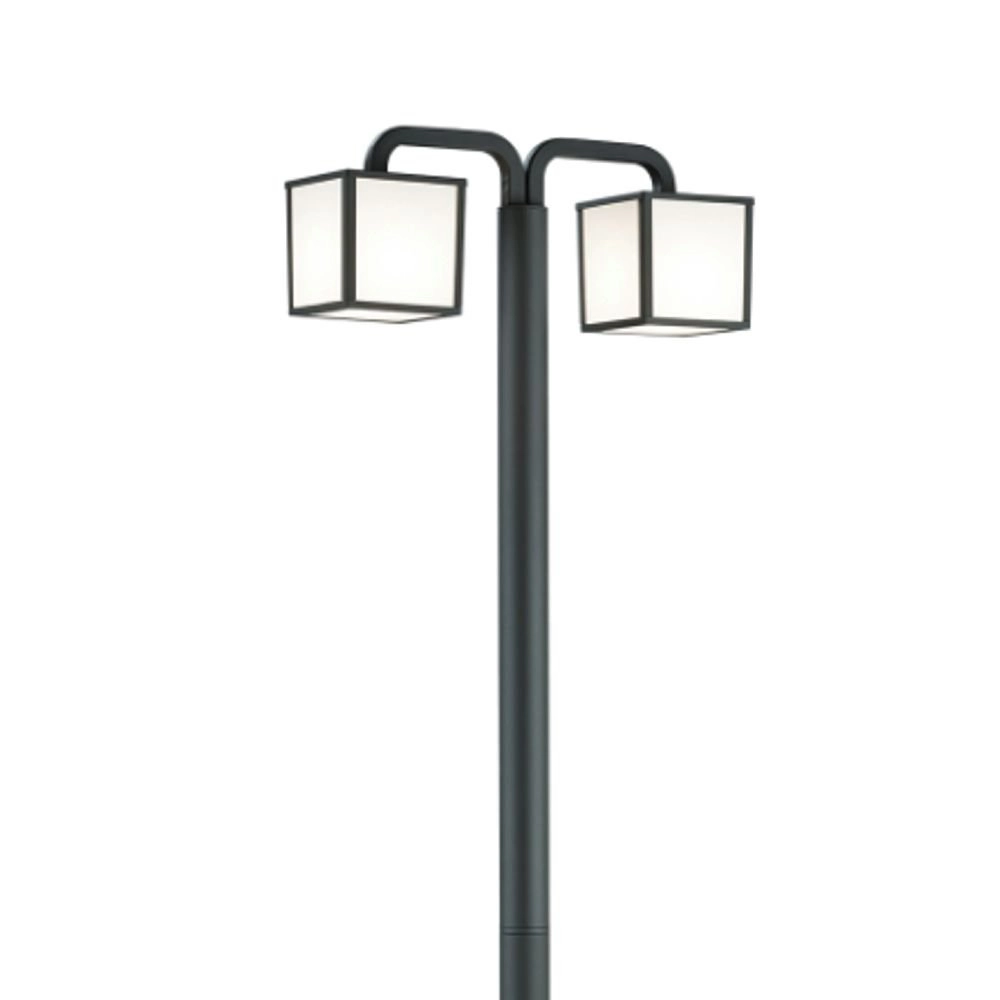 Tuinlamp Cubango 2-lichts antraciet Trio 4017807282405
