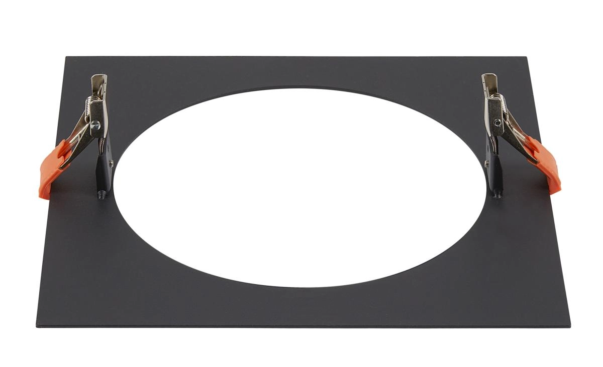 Inbouwframe voor Numinos XL recht 240/180mm zwart SLV 4024163262132