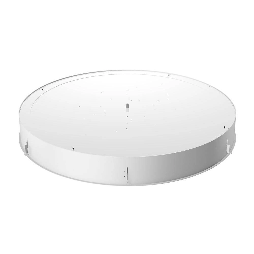 Inbouw plafondlamp Medo 90 wit Ø 90cm met frame SLV 4024163297646