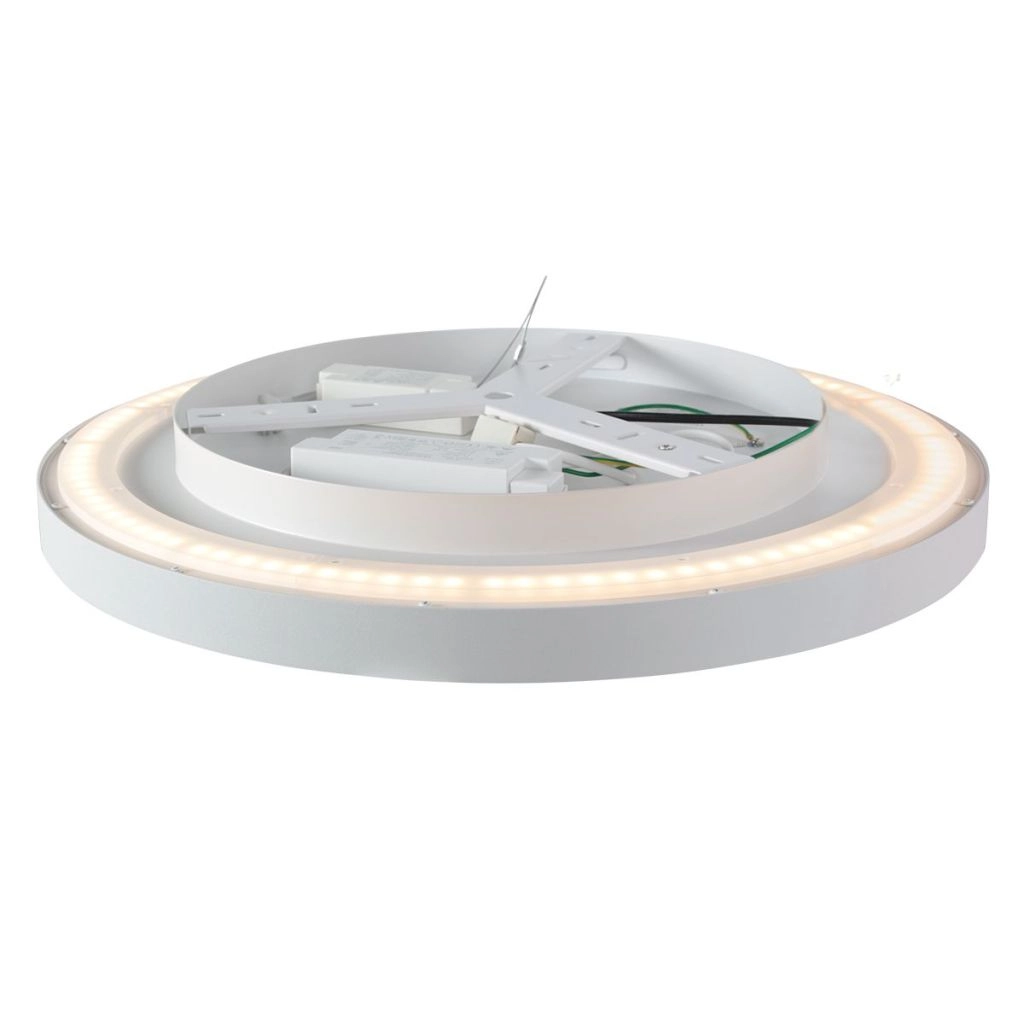 Moderne plafonniere Flady wit Ø30cm Steinhauer 8712746181005
