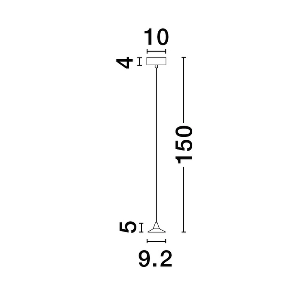 Hanglamp Dro strak design koffie bruin Lyora 5212017445353