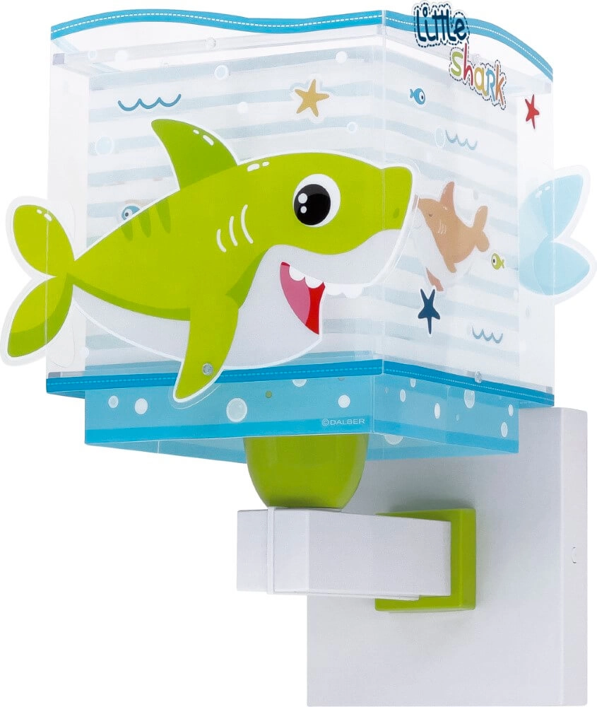 Wandlamp voor kinderen Little Shark Dalber 8420406634791